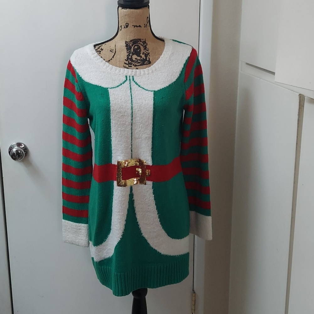 Christmas Sweater Dress